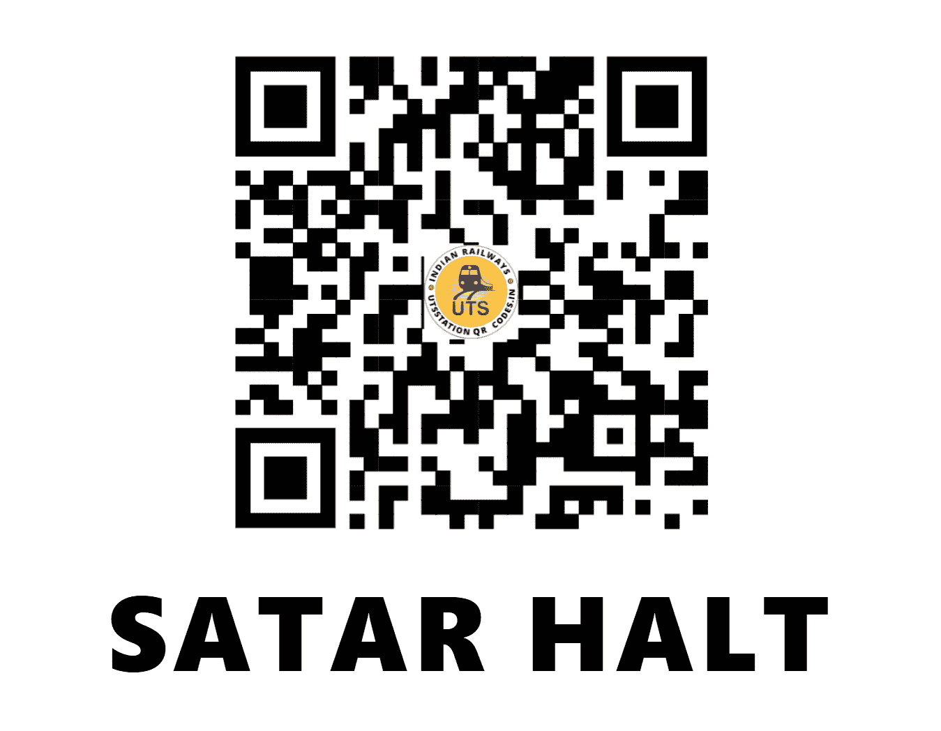 UTS QR Code for SATAR HALT - SATR (NF - BIHAR)