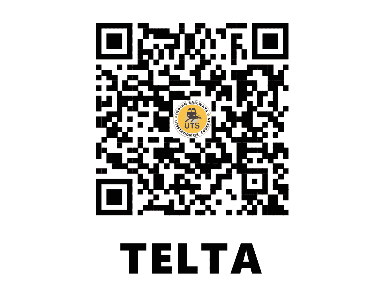 UTS QR Code for TELTA - TETA (NF - BIHAR)