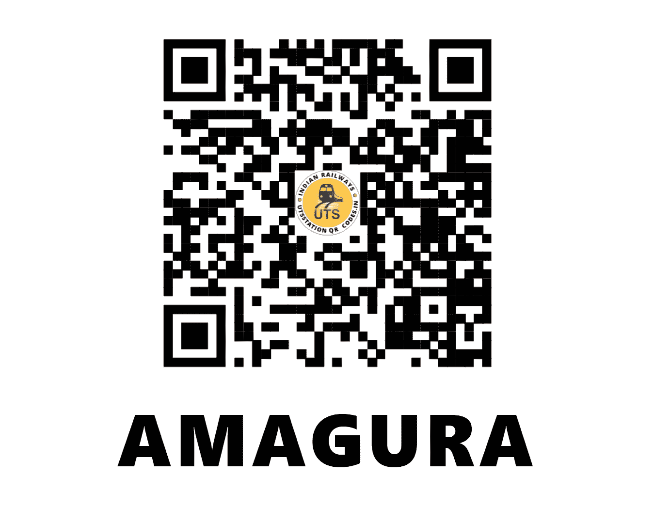 UTS QR Code for AMAGURA - AGZ (EO - CHHATTISGARH)