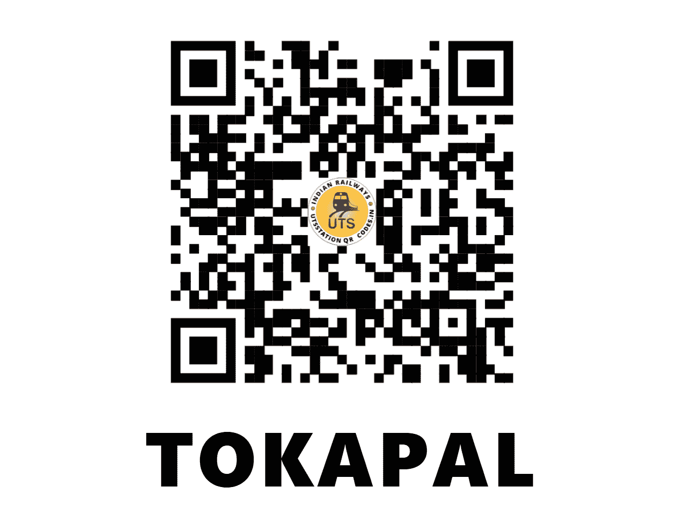 UTS QR Code for TOKAPAL - TPQ (EO - CHHATTISGARH)