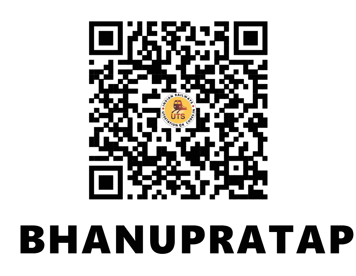 UTS QR Code for BHANUPRATAPPUR - BPTP (SB - CHHATTISGARH)