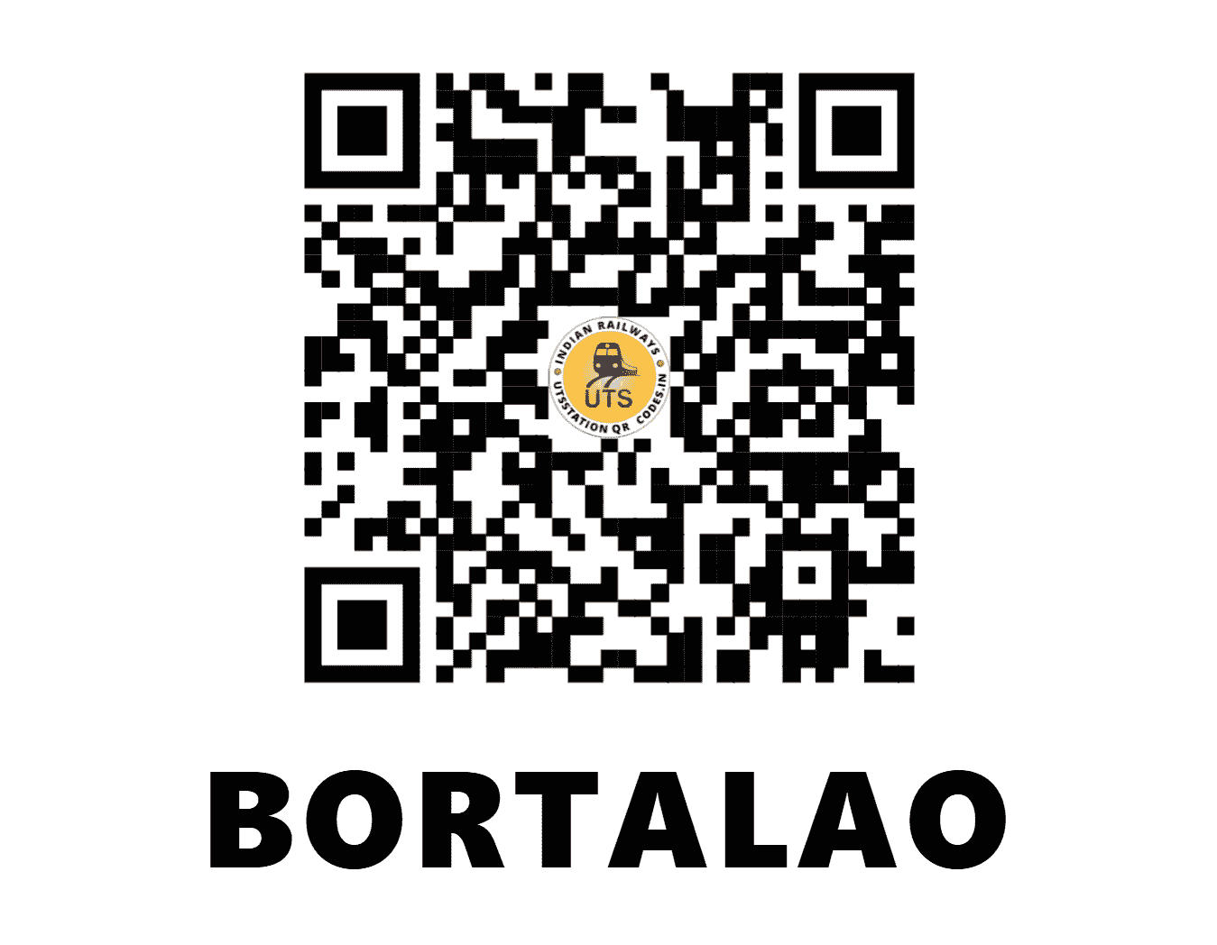UTS QR Code for BORTALAO - BTL (SB - CHHATTISGARH)