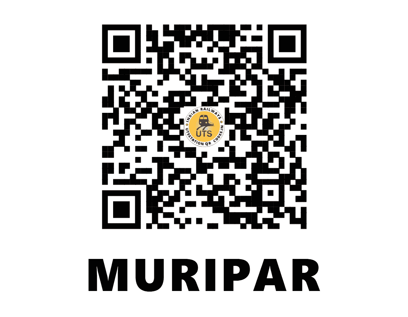 UTS QR Code for MURIPAR - MUP (SB - CHHATTISGARH)