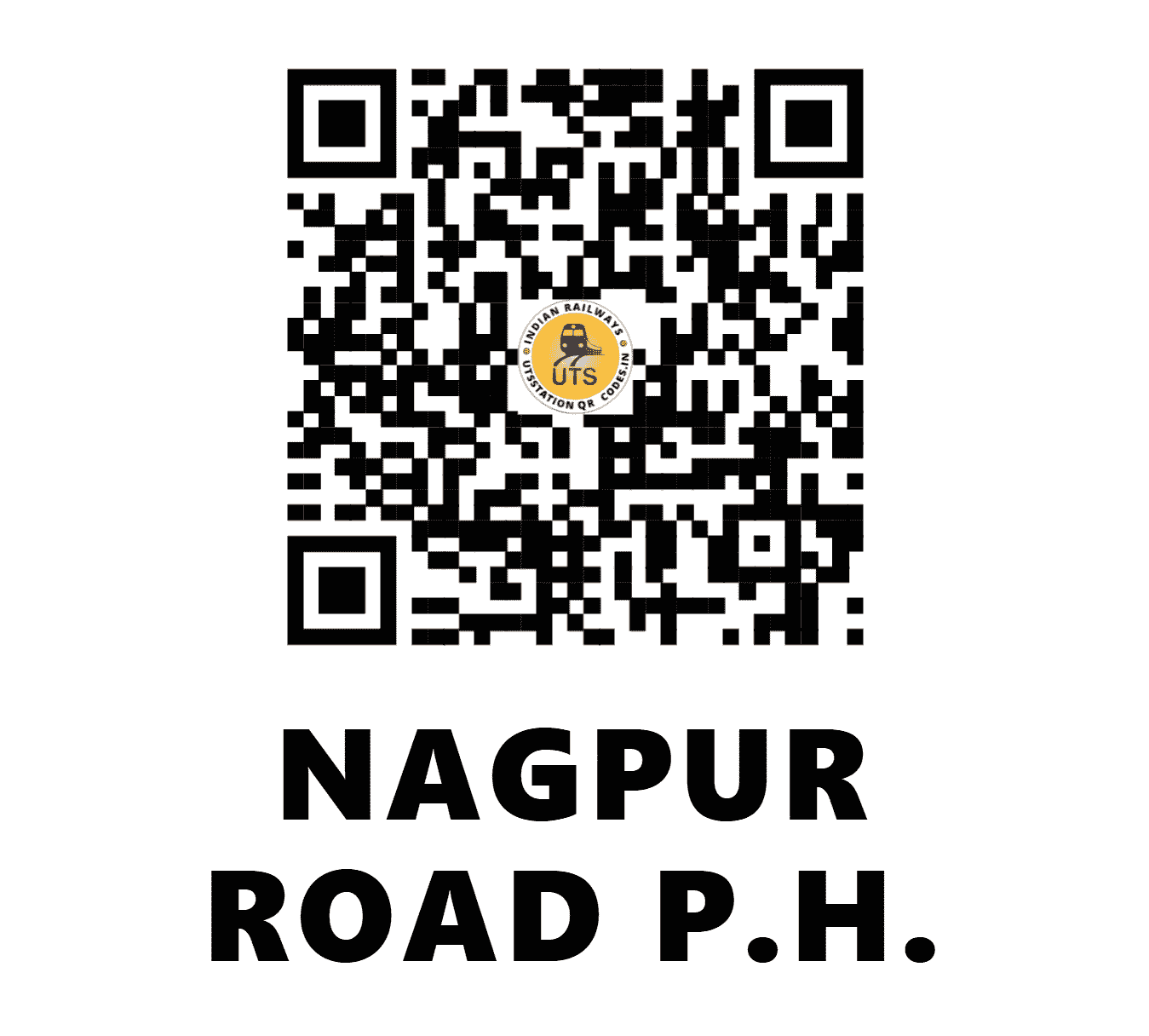 UTS QR Code for NAGPUR ROAD P.H. - NPRD (SB - CHHATTISGARH)