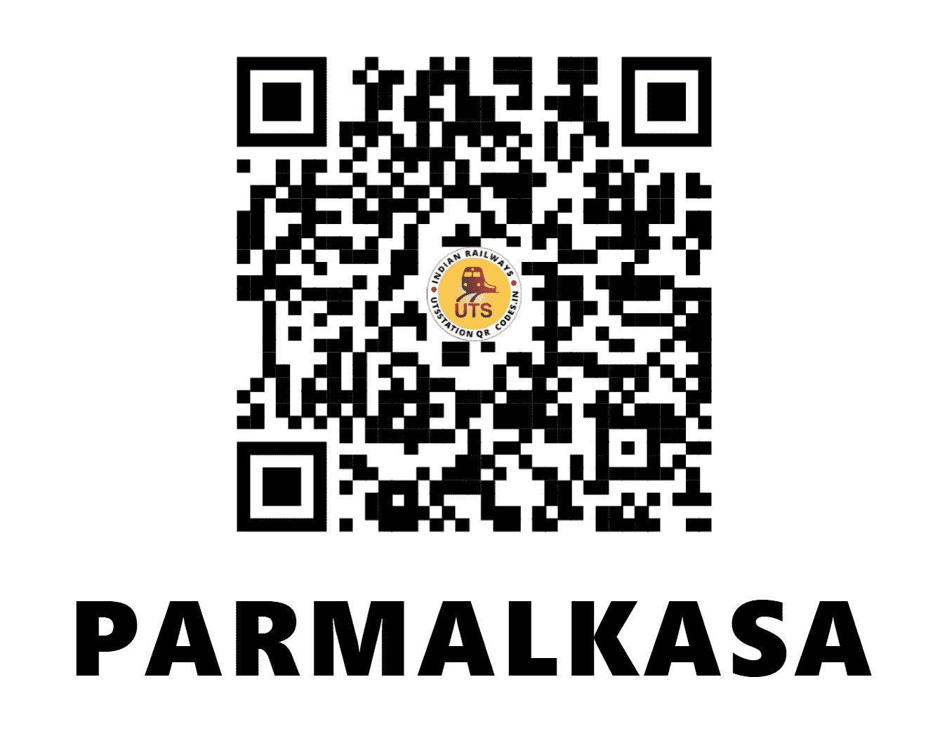 UTS QR Code for PARMALKASA - PMS (SB - CHHATTISGARH)