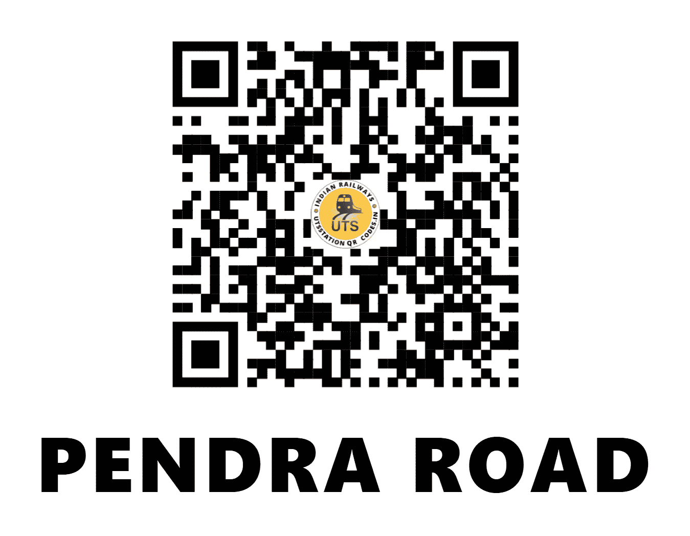 UTS QR Code for PENDRA ROAD - PND (SB - CHHATTISGARH)