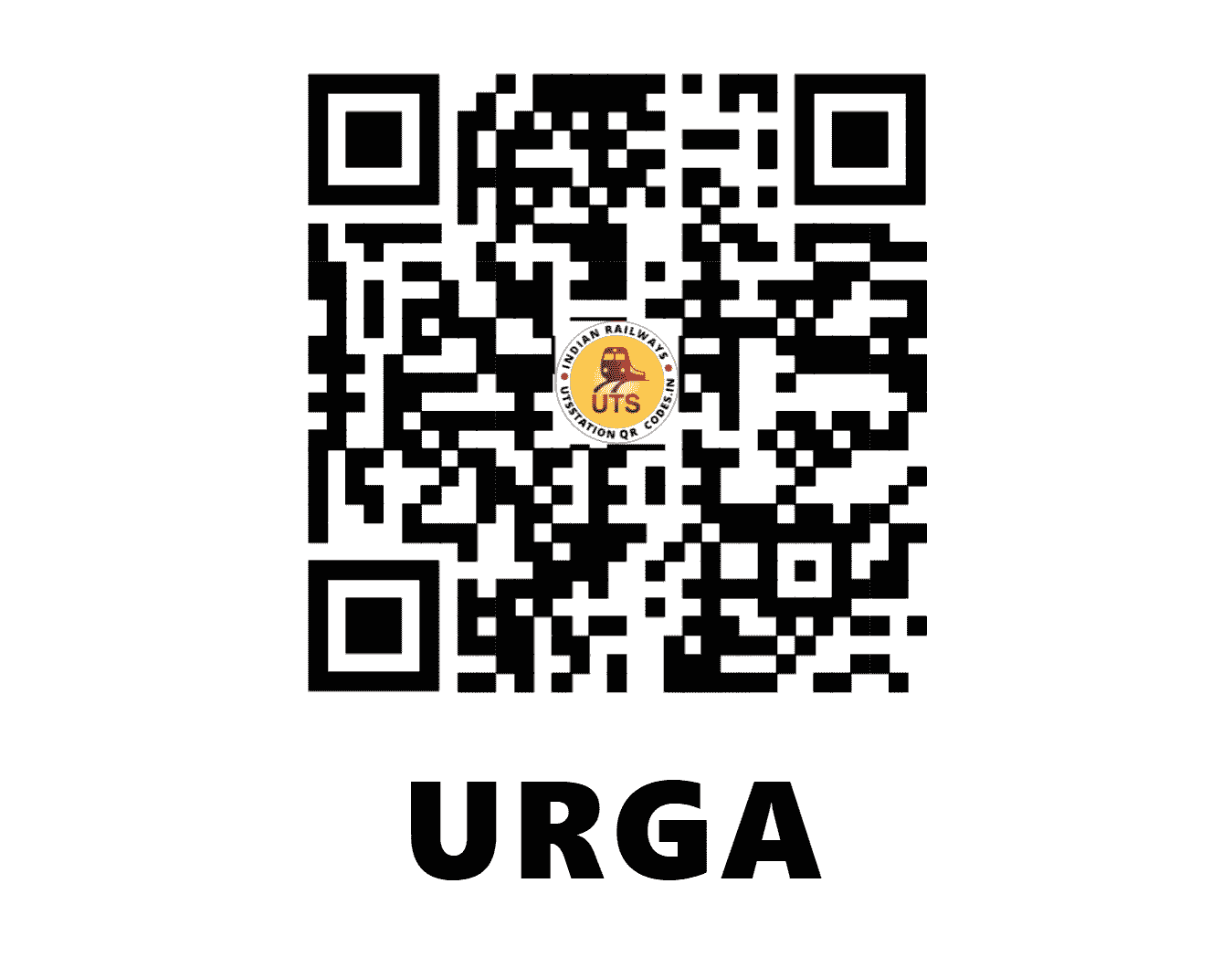UTS QR Code for URGA - URGA (SB - CHHATTISGARH)
