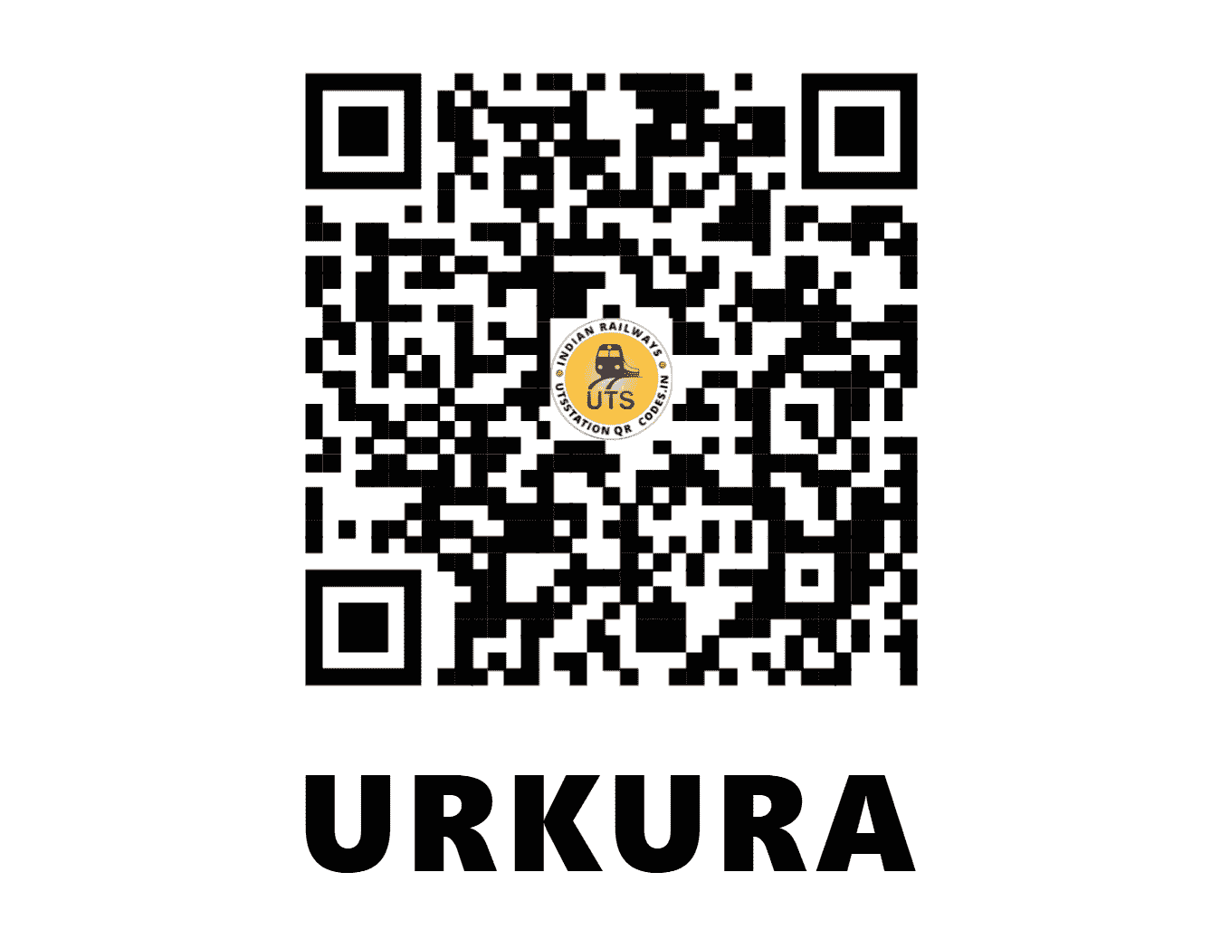UTS QR Code for URKURA - URK (SB - CHHATTISGARH)