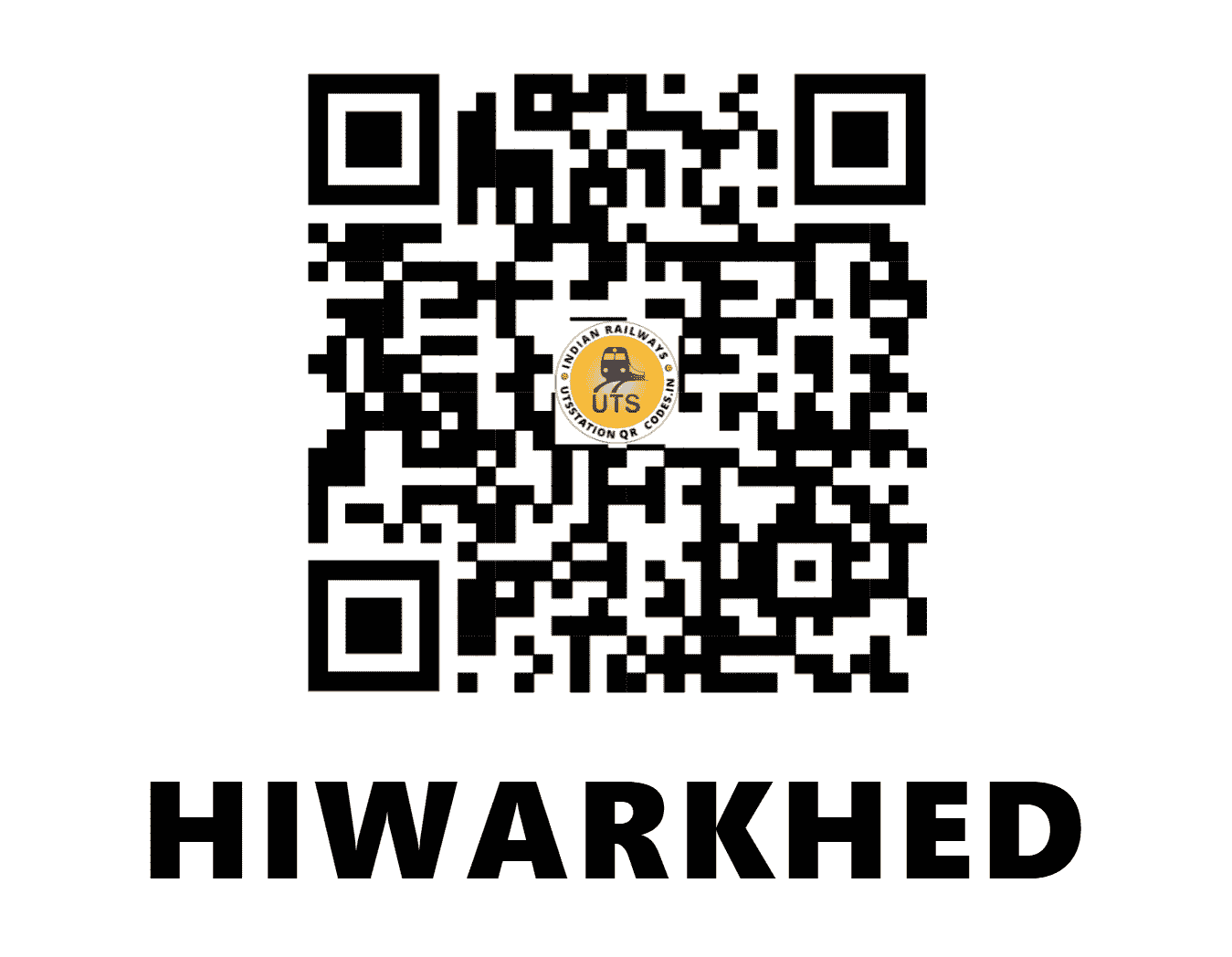 UTS QR Code for HIWARKHED - HKNT (CR - )