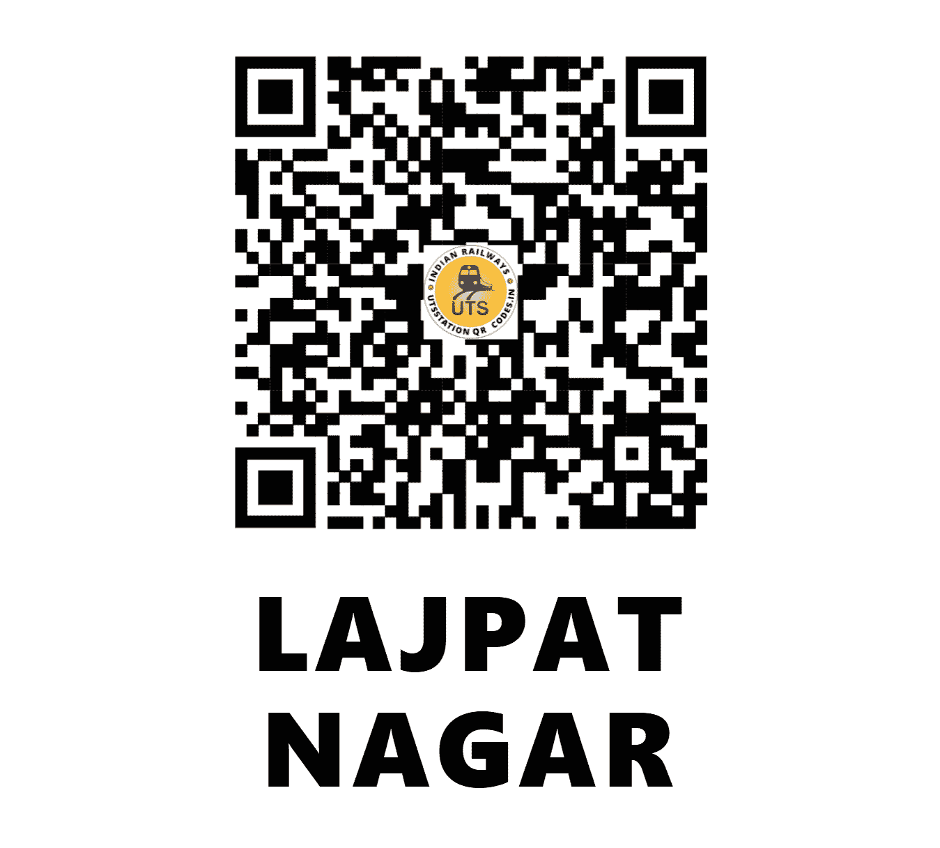 UTS QR Code for LAJPAT NAGAR - LPNR (NR - DELHI)