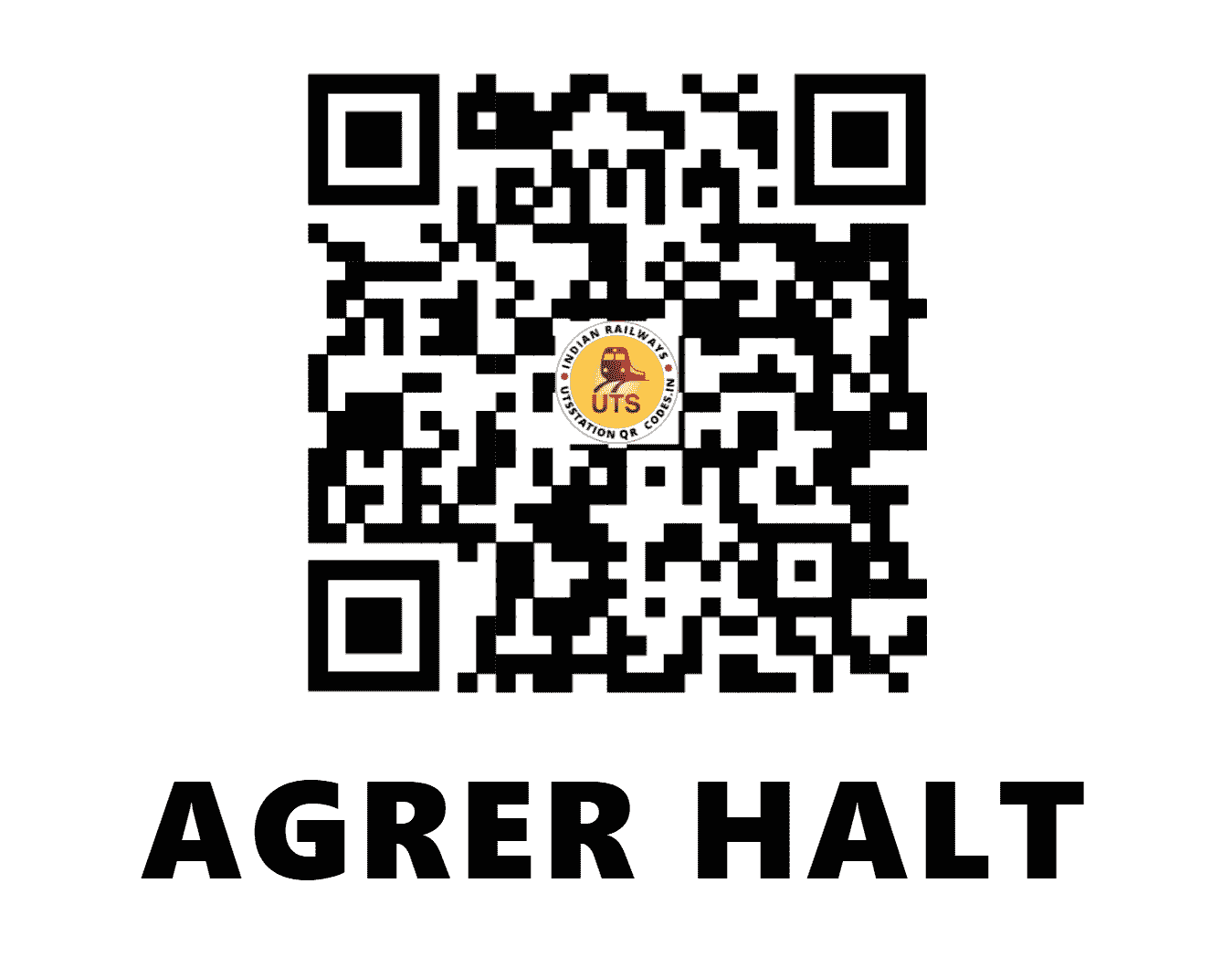 UTS QR Code for AGRER HALT - AERH (EC - )