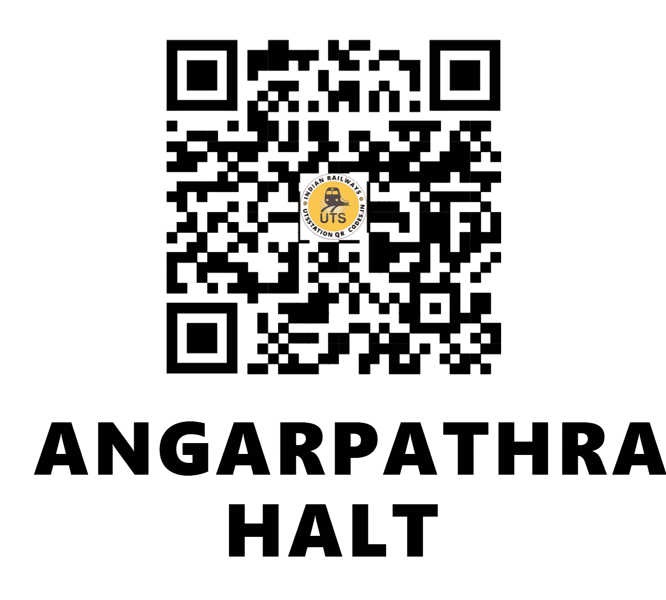 UTS QR Code for ANGARPATHRA HALT - ANJE (EC - )