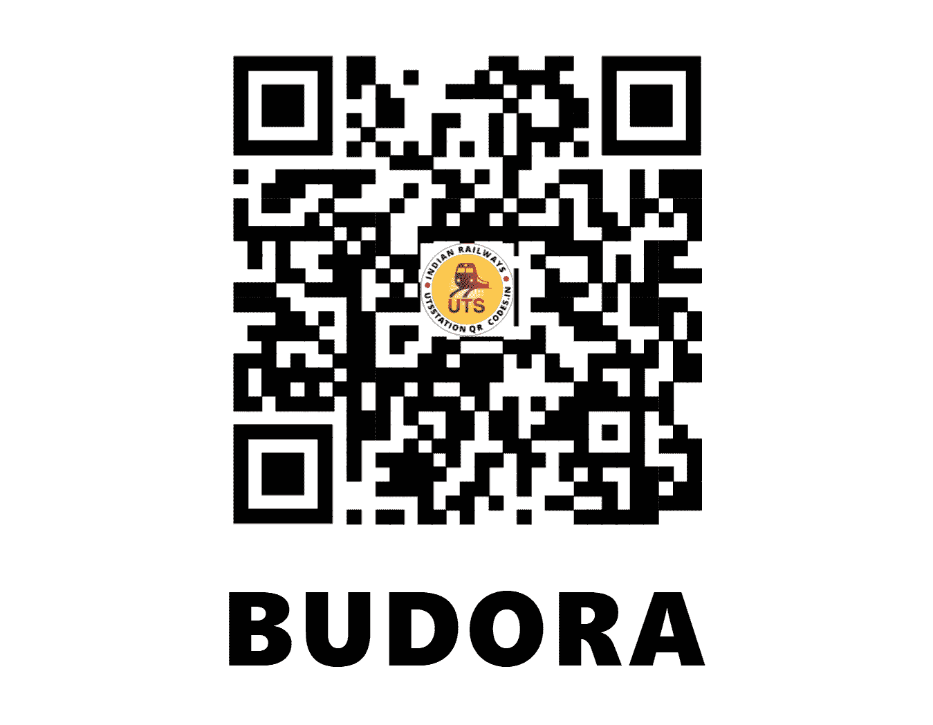 UTS QR Code for BUDORA - BDQ (EC - )