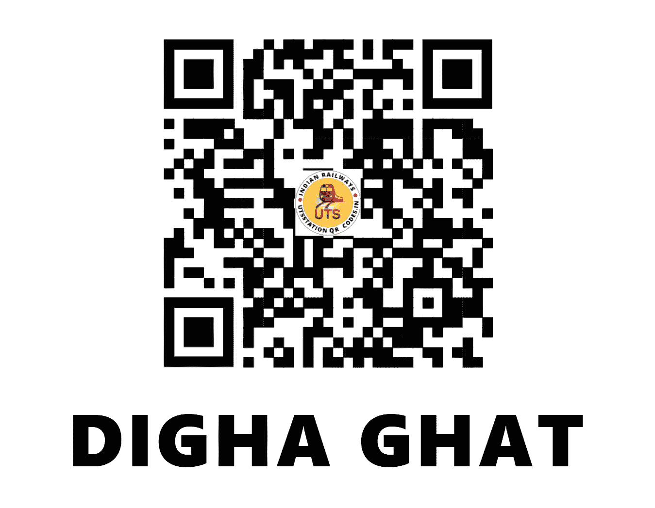 UTS QR Code for DIGHA GHAT - DDG (EC - )