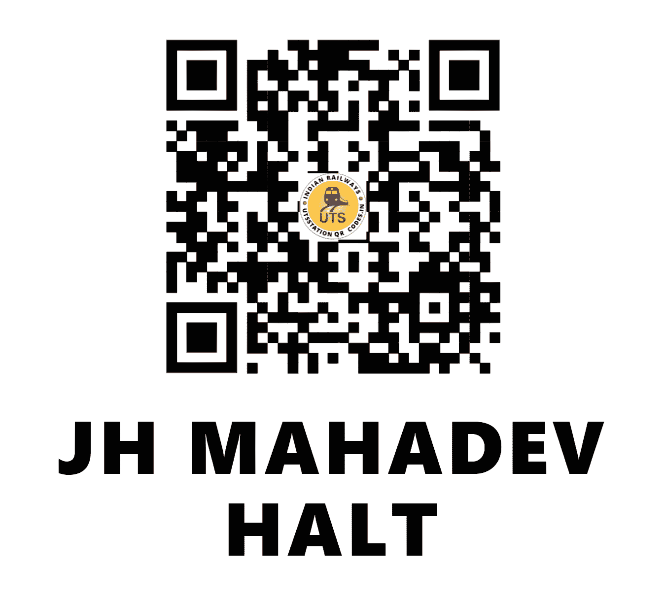 UTS QR Code for JH MAHADEV HALT - JKMH (EC - )