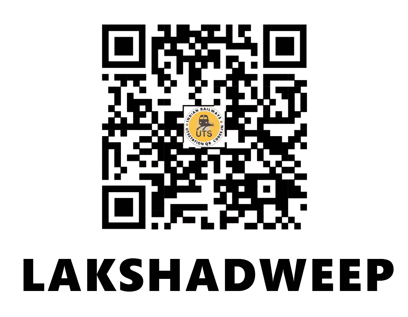 UTS QR Code for LAKSHADWEEP - LAKS (EC - )