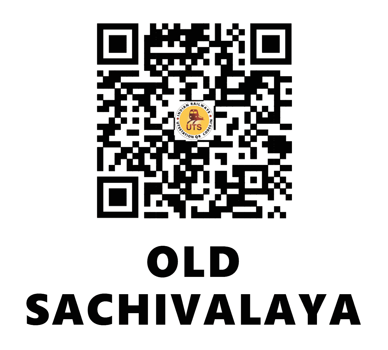 UTS QR Code for OLD SACHIVALAYA - OSH (EC - )