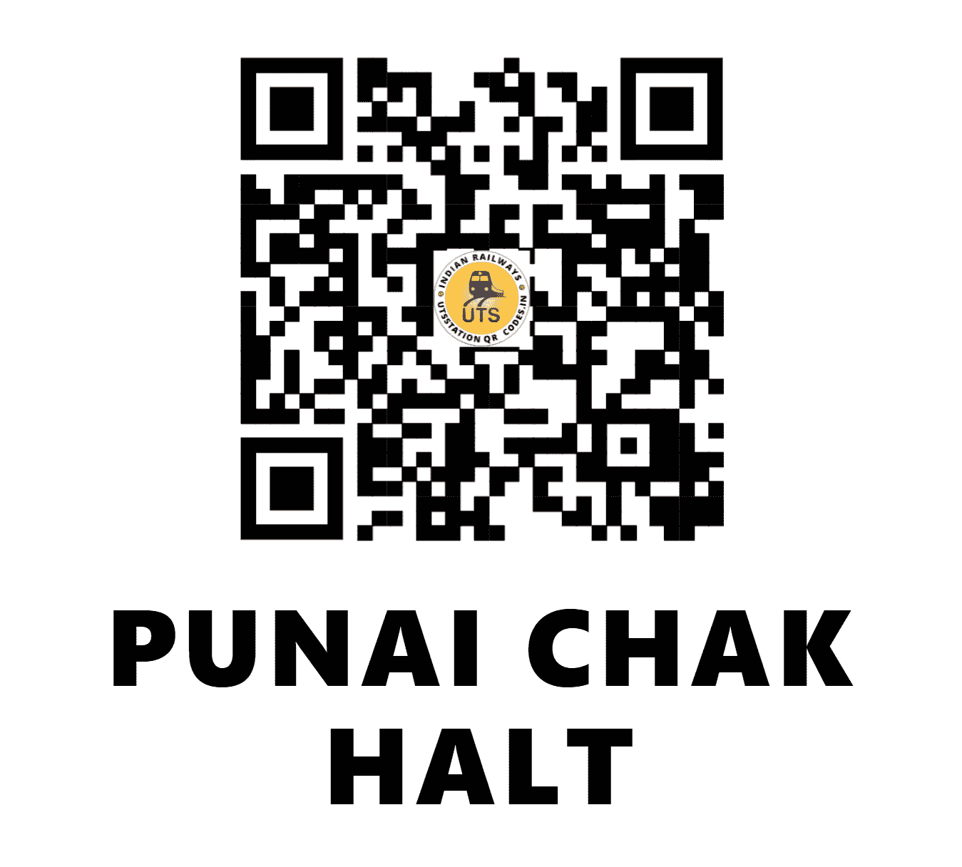 UTS QR Code for PUNAI CHAK HALT - PCHT (EC - )