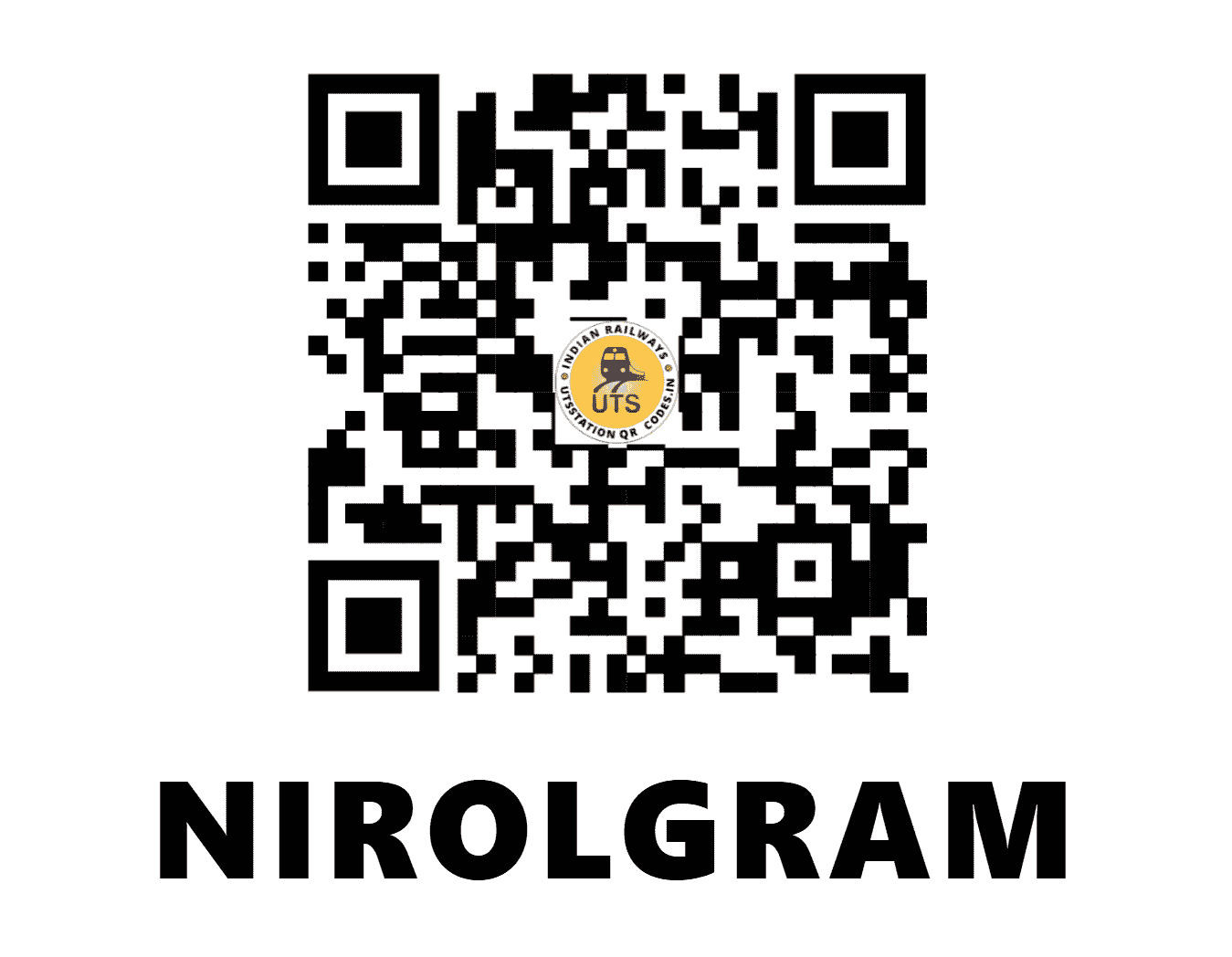 UTS QR Code for NIROLGRAM - NRLM (ER - )