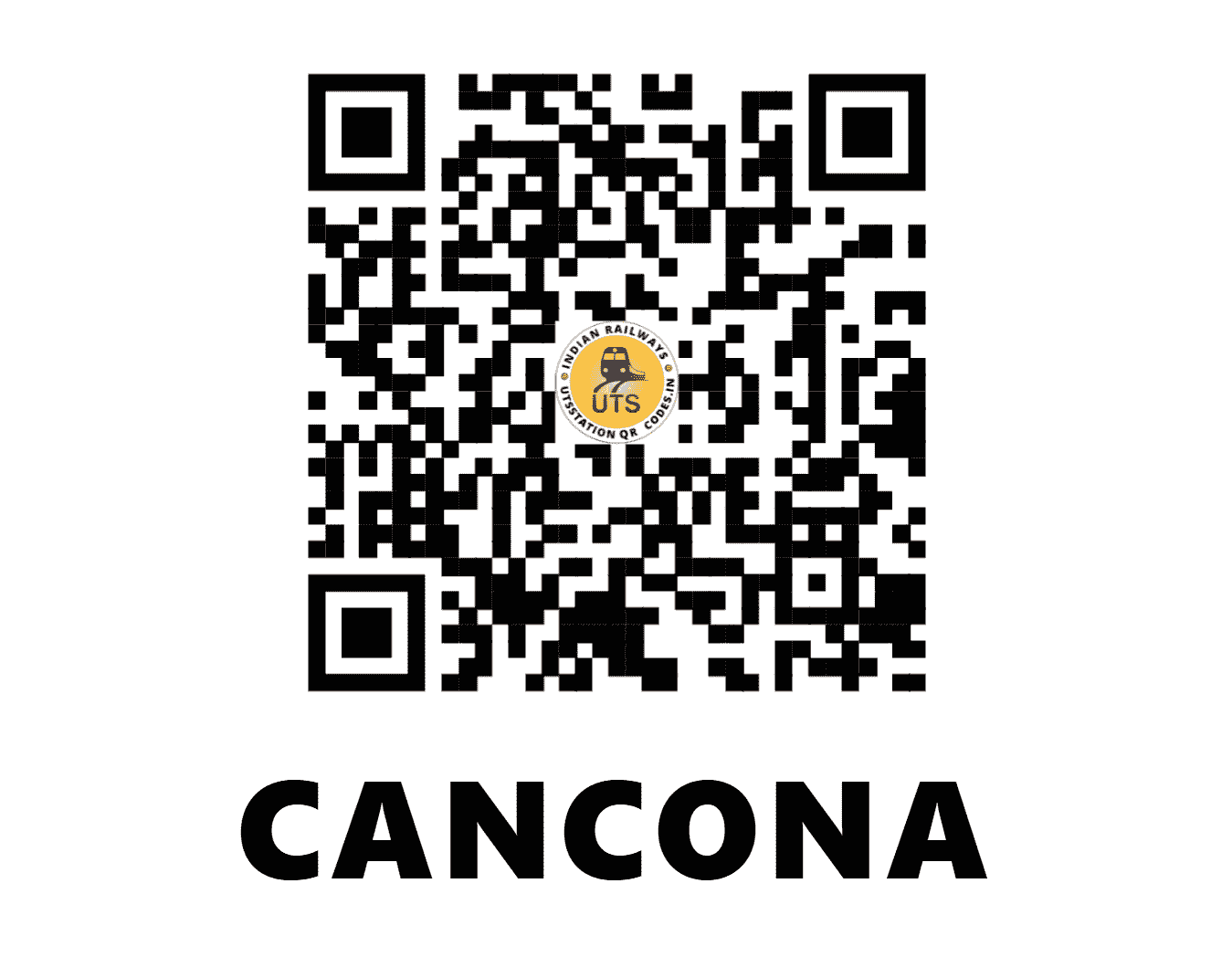 UTS QR Code for CANCONA - CNO (KR - GOA)