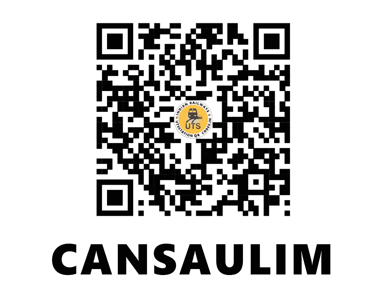 UTS QR Code for CANSAULIM - CSM (SW - GOA)