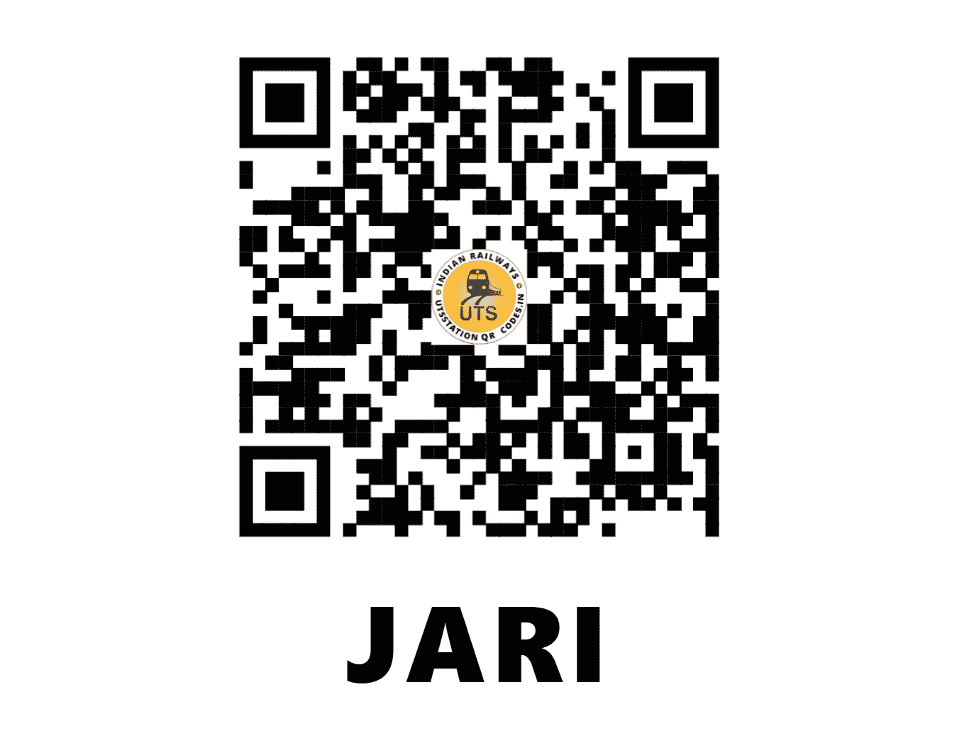 UTS QR Code for JARI - JARI (NW - GUJARAT)
