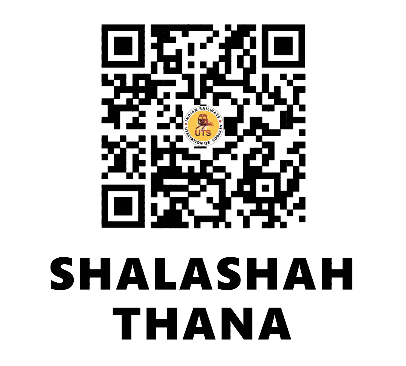 UTS QR Code for SHALASHAH THANA - SHLT (NW - GUJARAT)