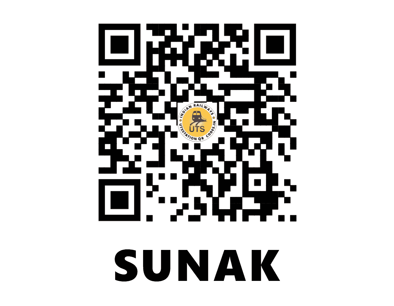 UTS QR Code for SUNAK - SUC (NW - GUJARAT)