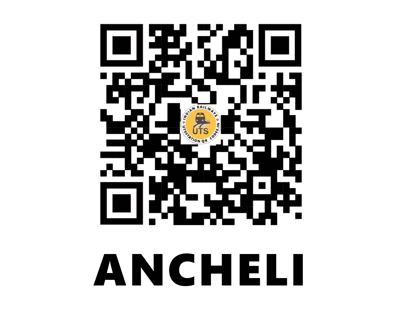 UTS QR Code for ANCHELI - ACL (WR - GUJARAT)