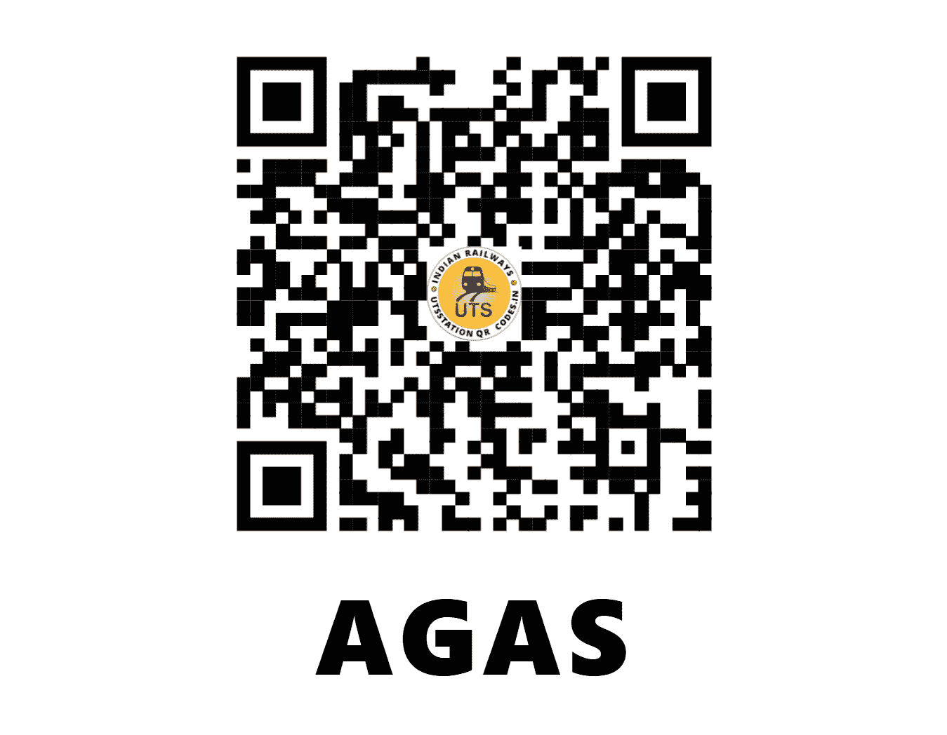 UTS QR Code for AGAS - AGAS (WR - GUJARAT)