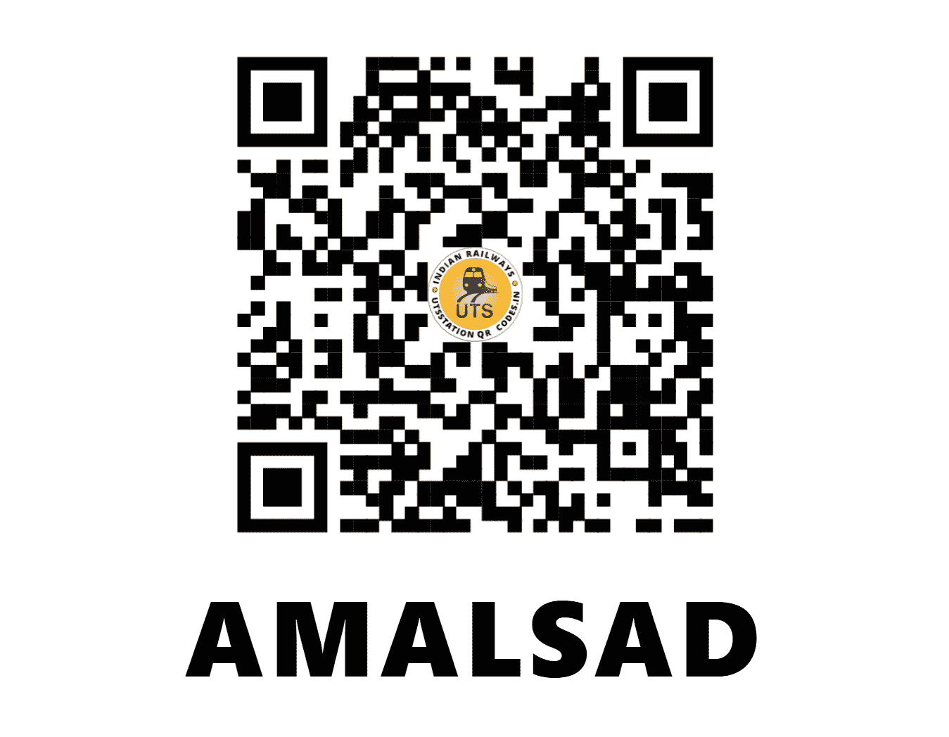 UTS QR Code for AMALSAD - AML (WR - GUJARAT)