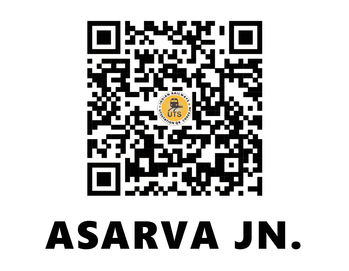UTS QR Code for ASARVA JN. - ASV (WR - GUJARAT)