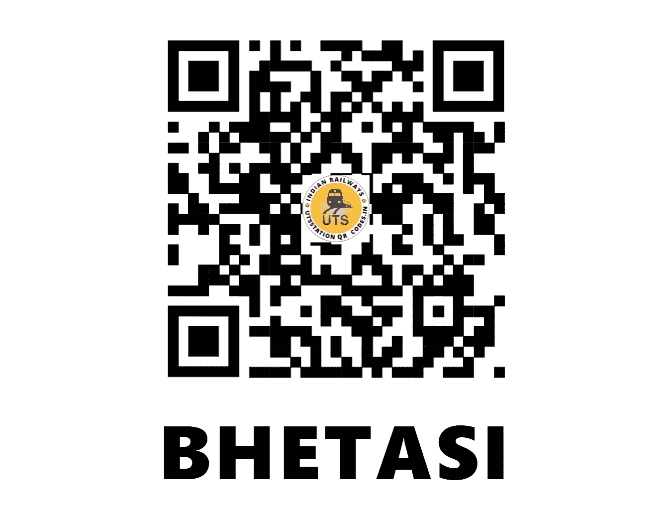 UTS QR Code for BHETASI - BETI (WR - GUJARAT)