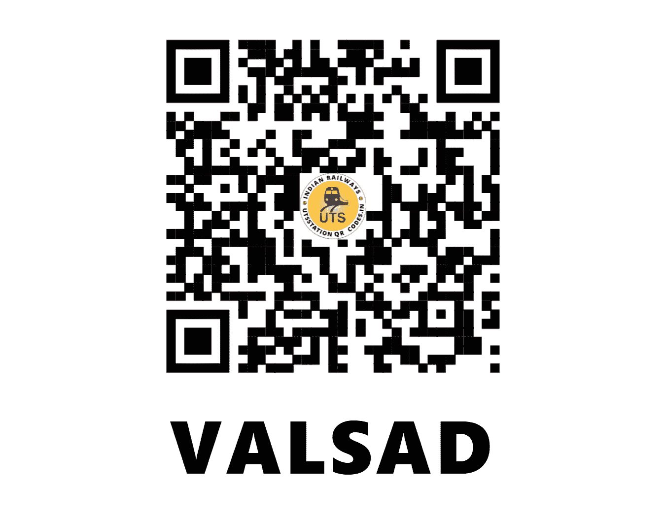 UTS QR Code for VALSAD - BL (WR - GUJARAT)