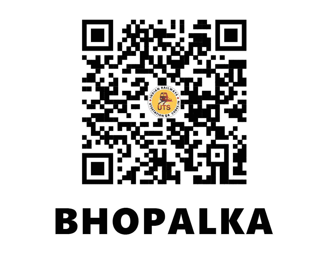 UTS QR Code for BHOPALKA - BPKA (WR - GUJARAT)