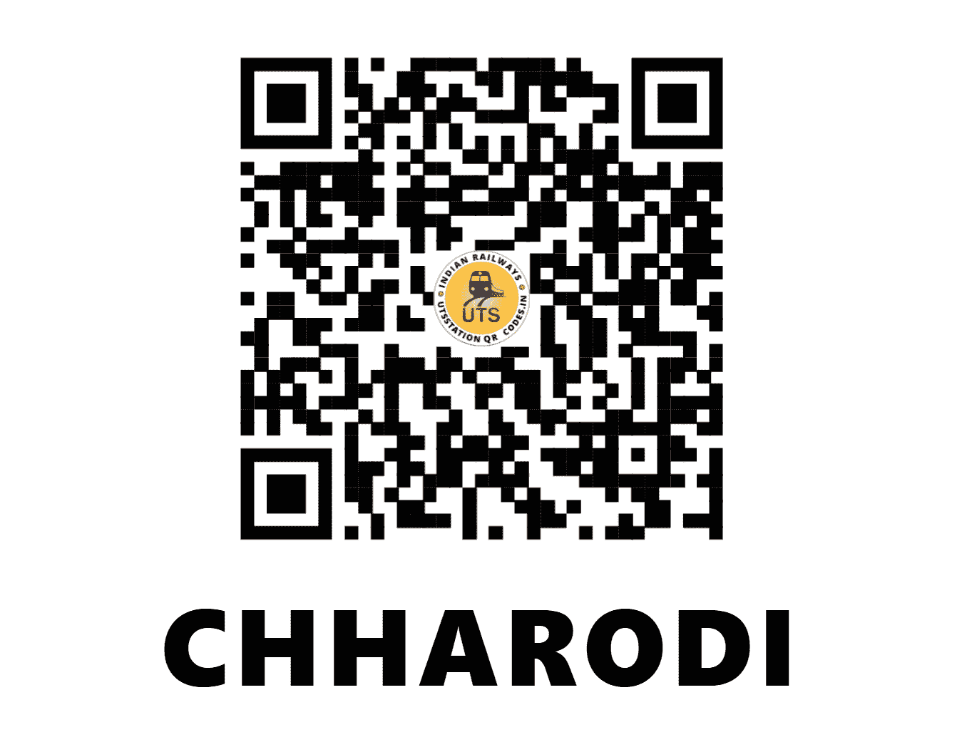 UTS QR Code for CHHARODI - CE (WR - GUJARAT)