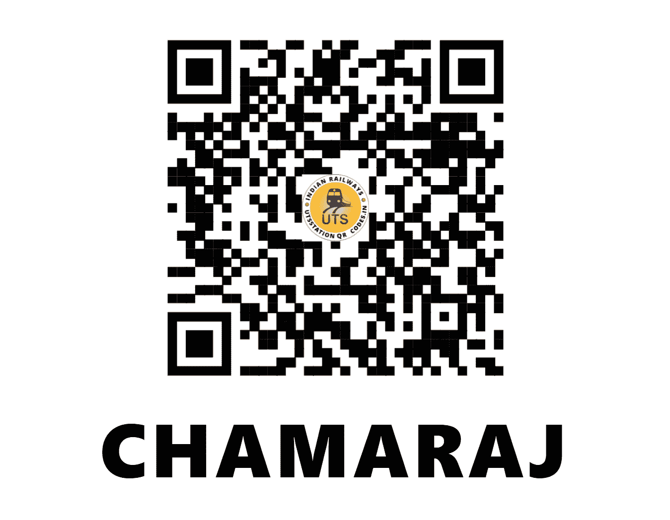 UTS QR Code for CHAMARAJ - CJR (WR - GUJARAT)