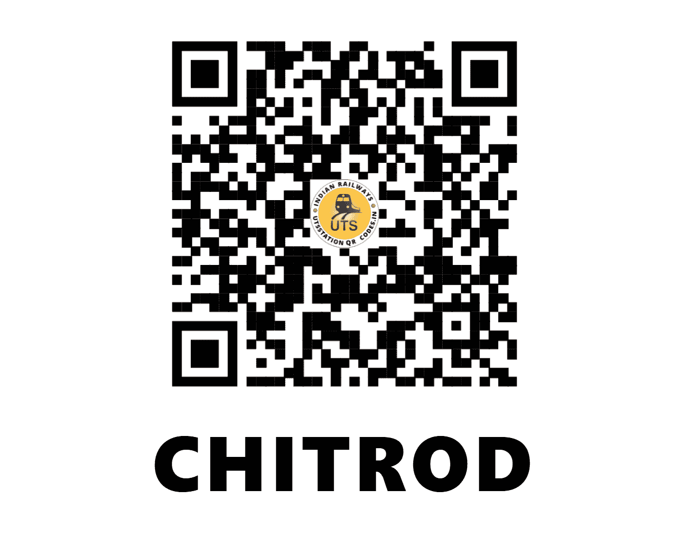 UTS QR Code for CHITROD - COE (WR - GUJARAT)