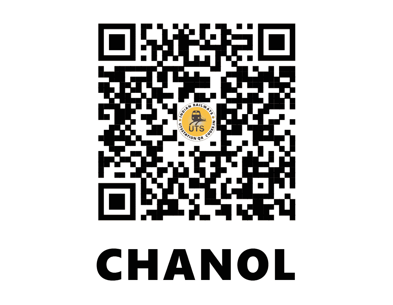 UTS QR Code for CHANOL - CX (WR - GUJARAT)