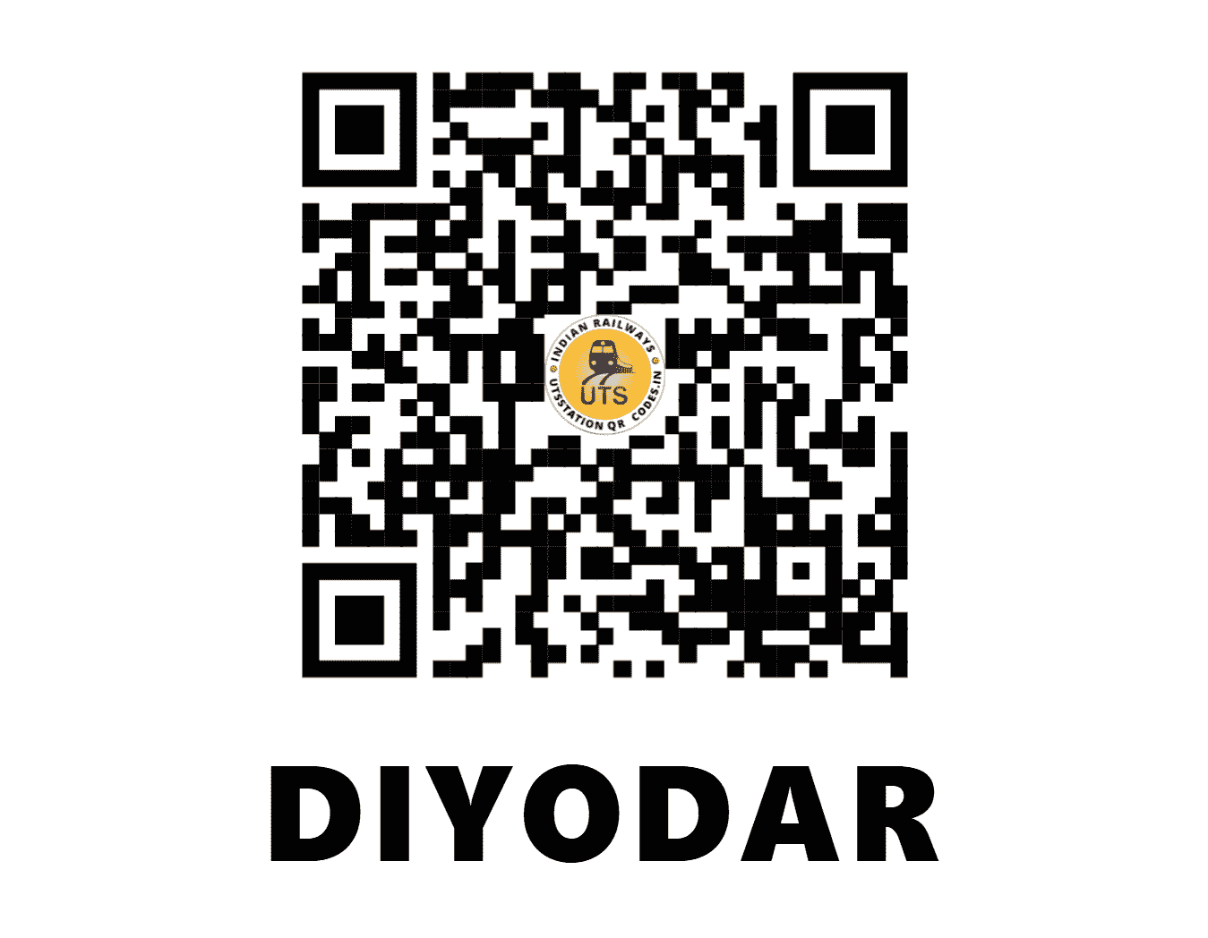 UTS QR Code for DIYODAR - DEOR (WR - GUJARAT)