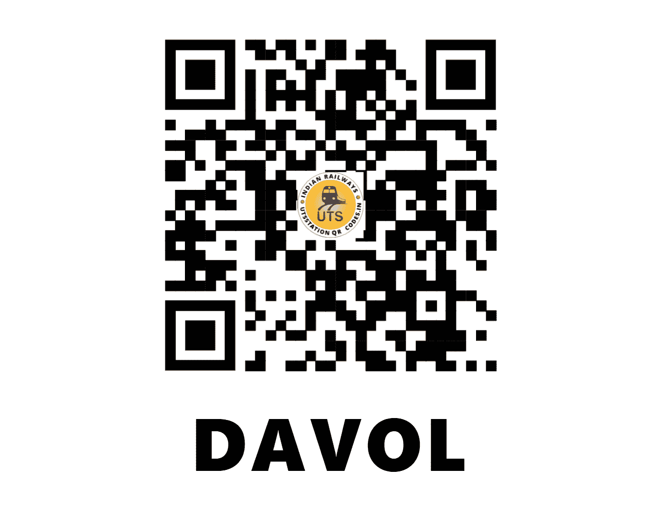 UTS QR Code for DAVOL - DOW (WR - GUJARAT)