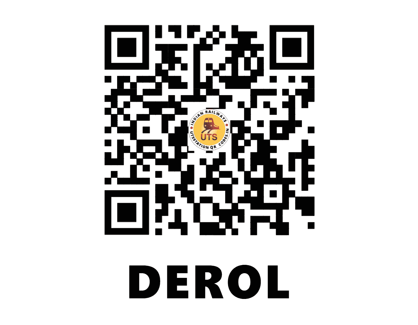 UTS QR Code for DEROL - DRL (WR - GUJARAT)