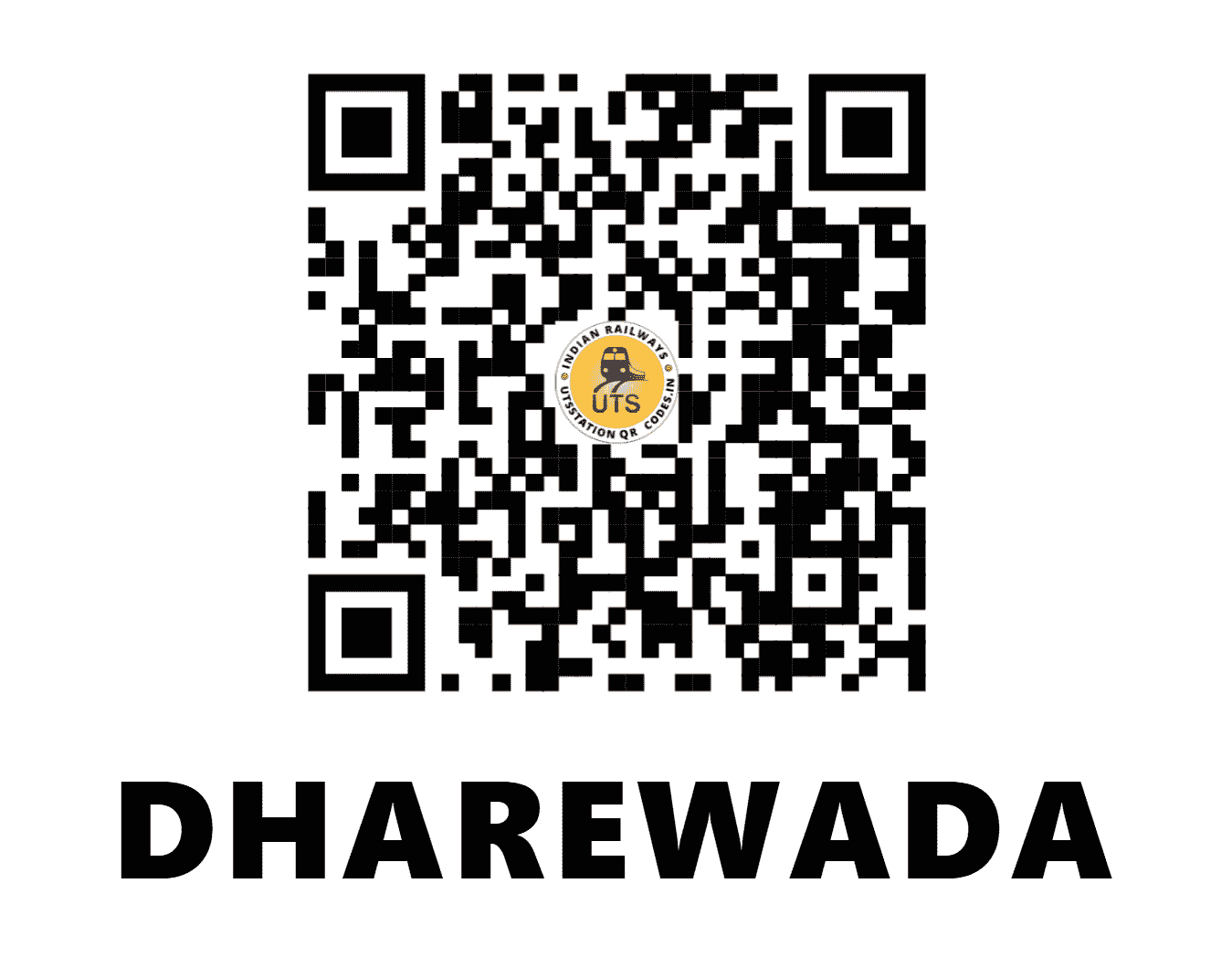 UTS QR Code for DHAREWADA - DRW (WR - GUJARAT)