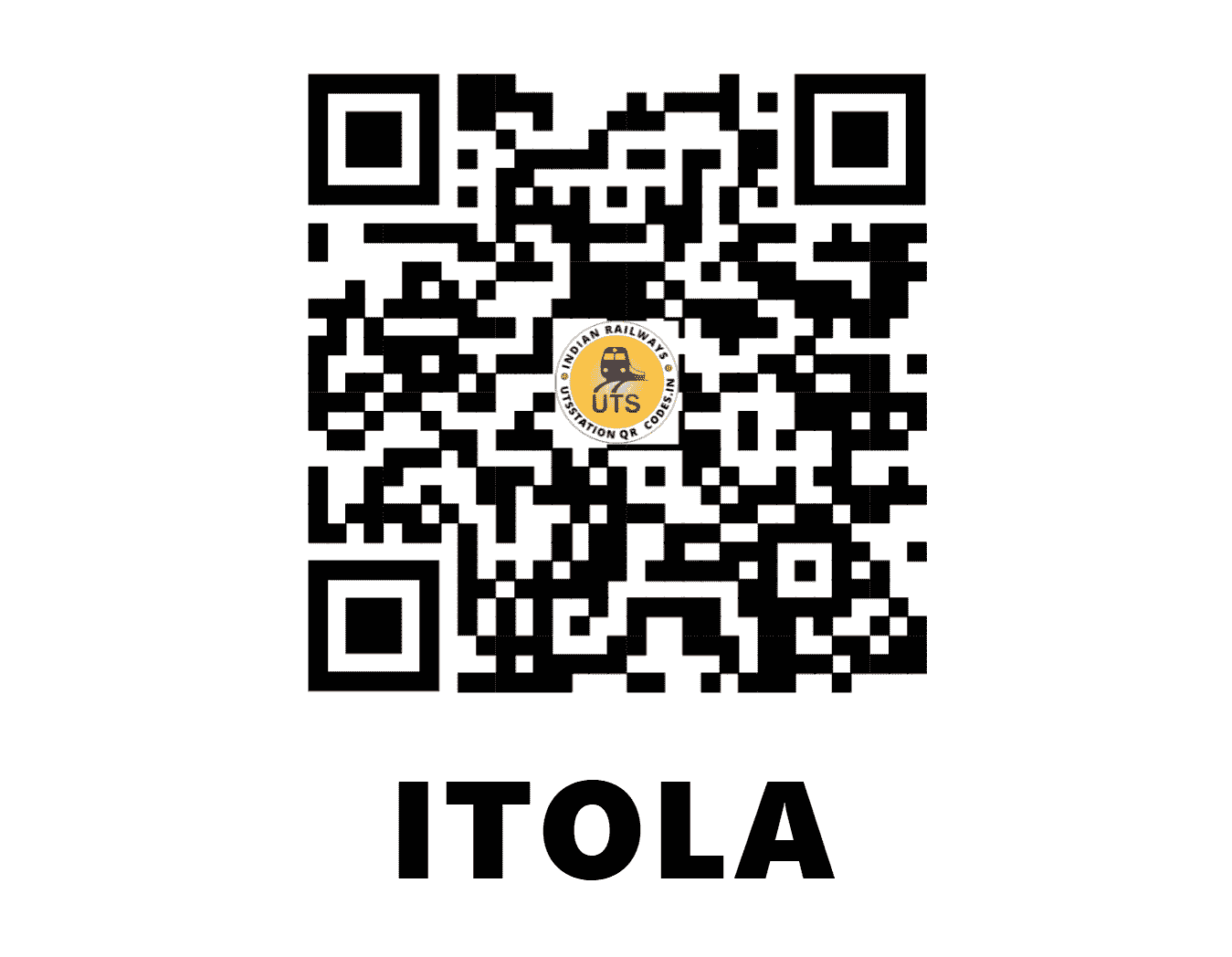 UTS QR Code for ITOLA - ITA (WR - GUJARAT)