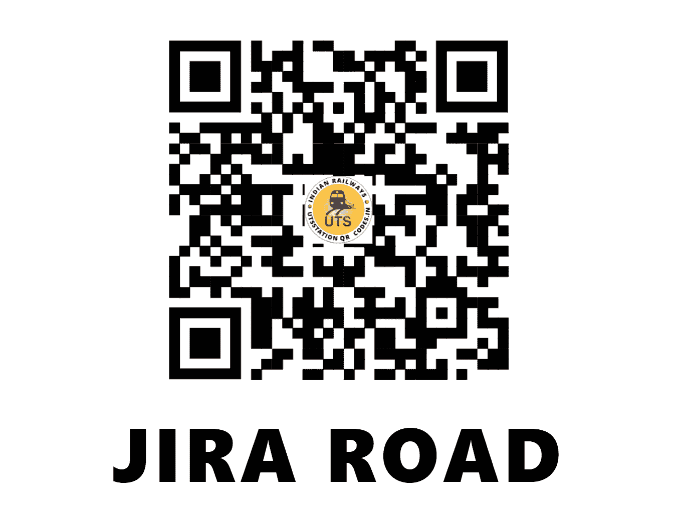 UTS QR Code for JIRA ROAD - JIR (WR - GUJARAT)