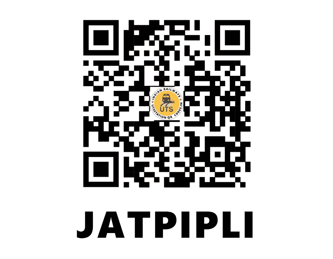 UTS QR Code for JATPIPLI - JTX (WR - GUJARAT)