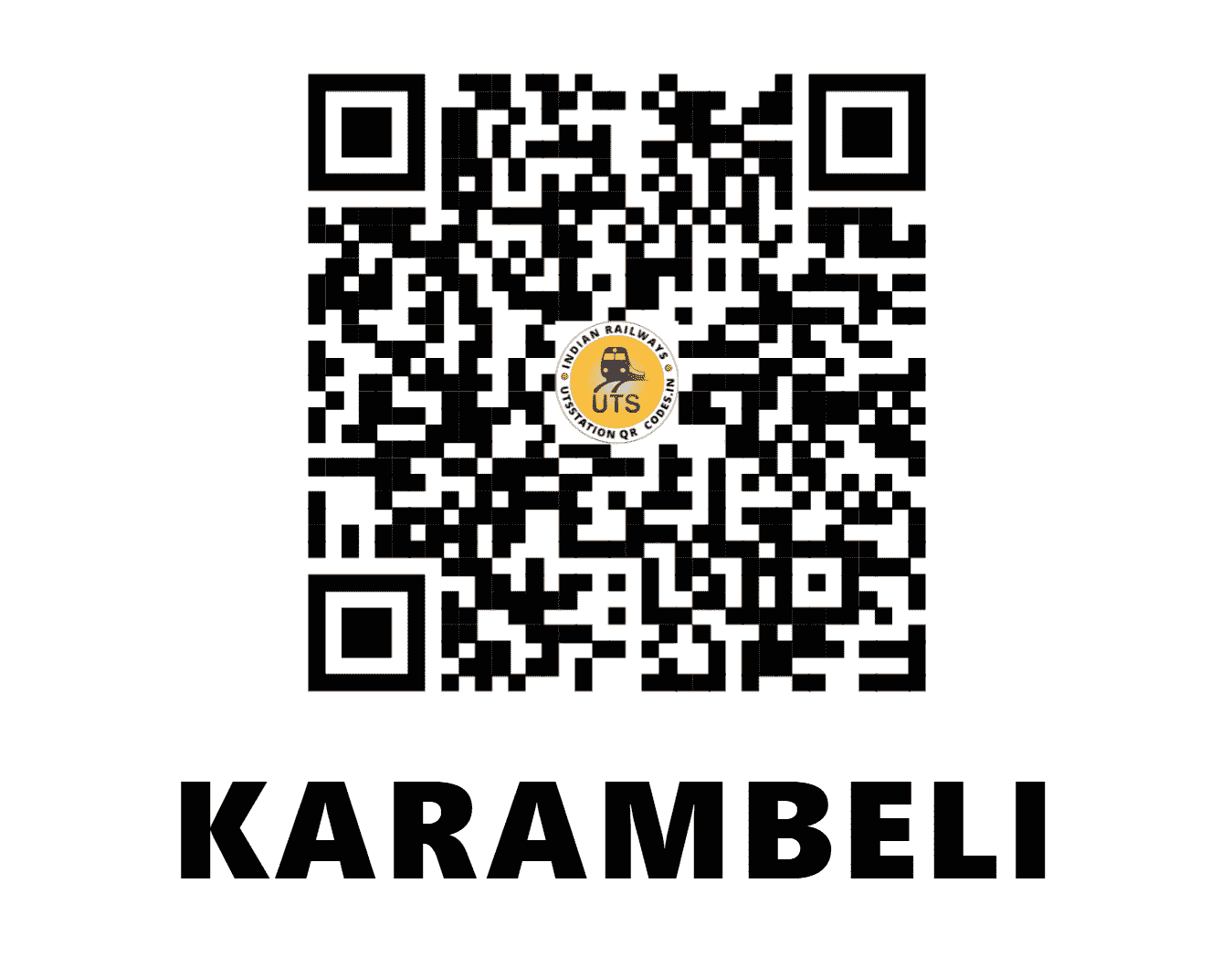 UTS QR Code for KARAMBELI - KEB (WR - GUJARAT)