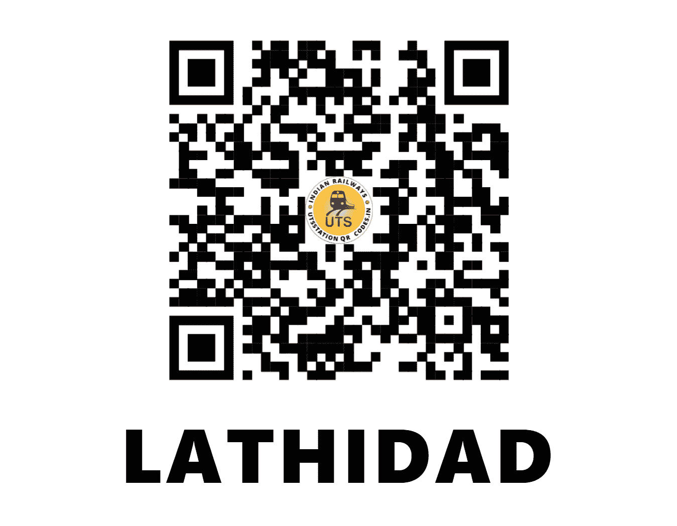 UTS QR Code for LATHIDAD - LTD (WR - GUJARAT)