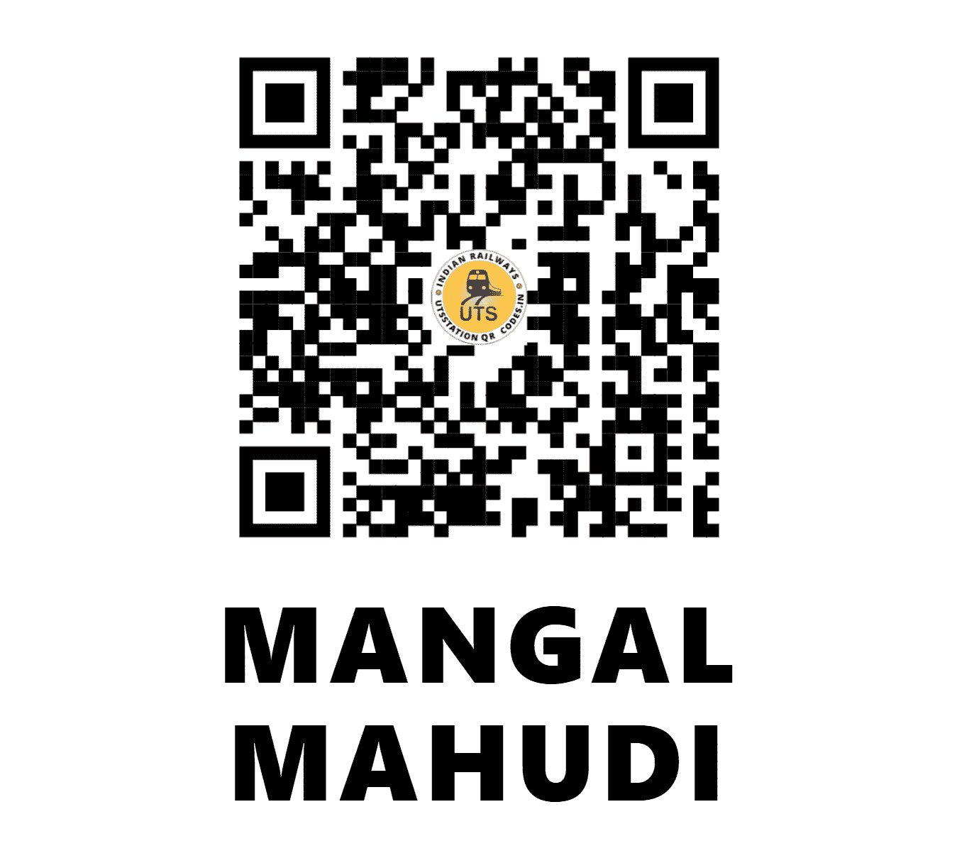 UTS QR Code for MANGAL MAHUDI - MAM (WR - GUJARAT)