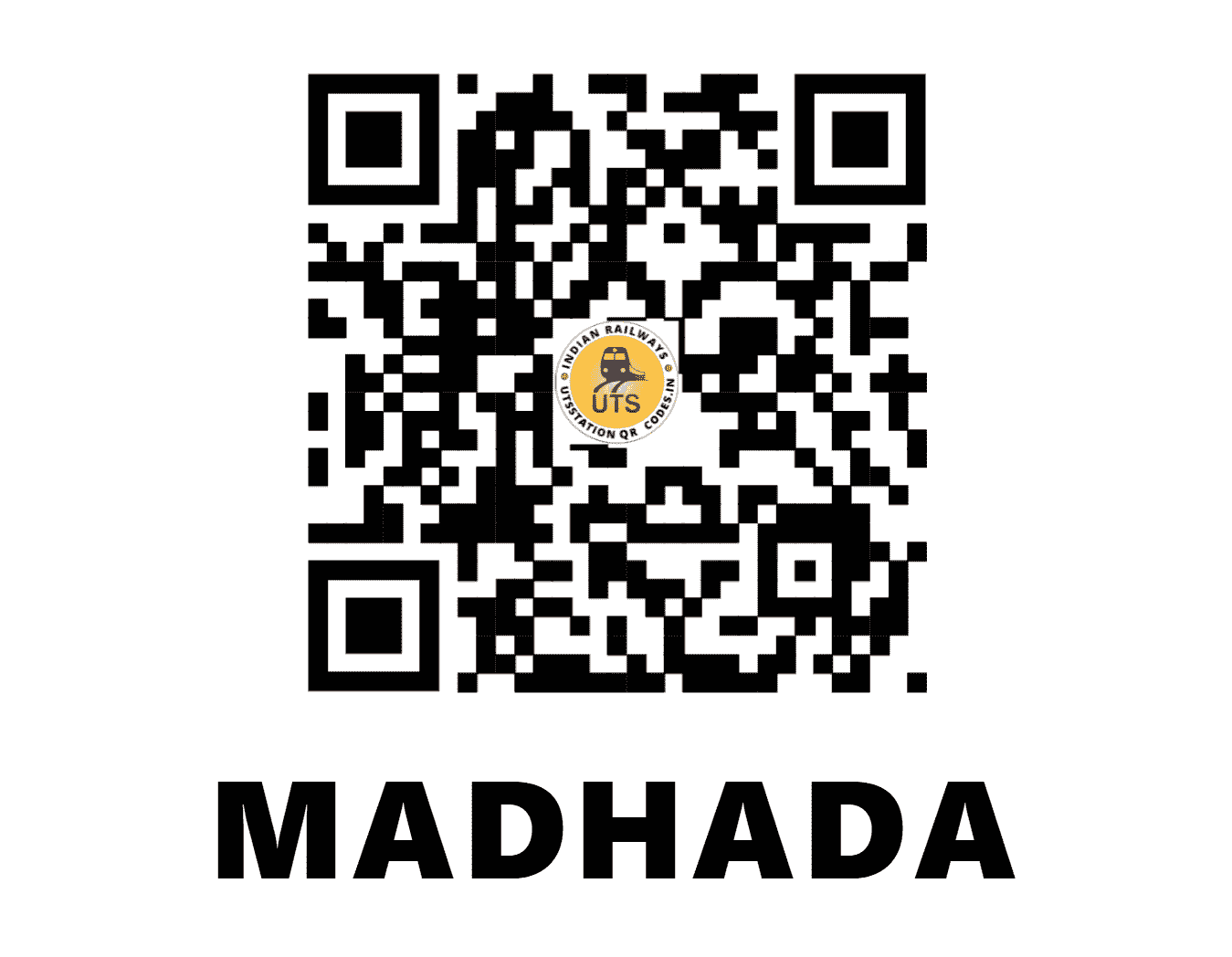 UTS QR Code for MADHADA - MDHA (WR - GUJARAT)